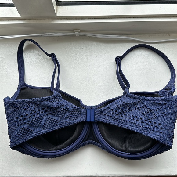 Freya Sundance Sweetheart Bikini Top - Denim Blue - 32G - excellent like new - Picture 6 of 9